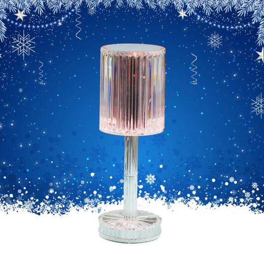 Crystal Table Lamp ( White )