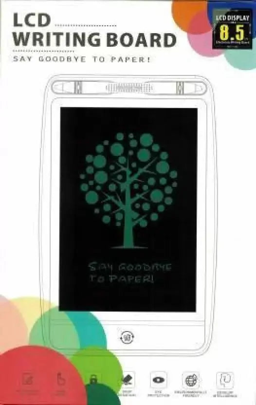 Multicolor Plain LCD Writing Screen Tablet Drawing Board for Kids