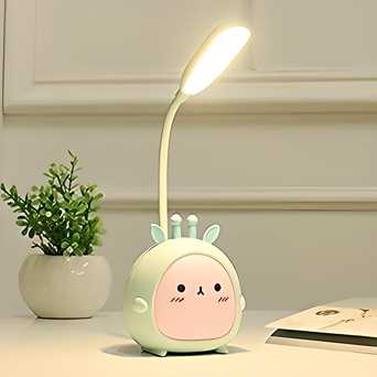 LED Cute Kids Desk Cartoon Lamp Rechargeable