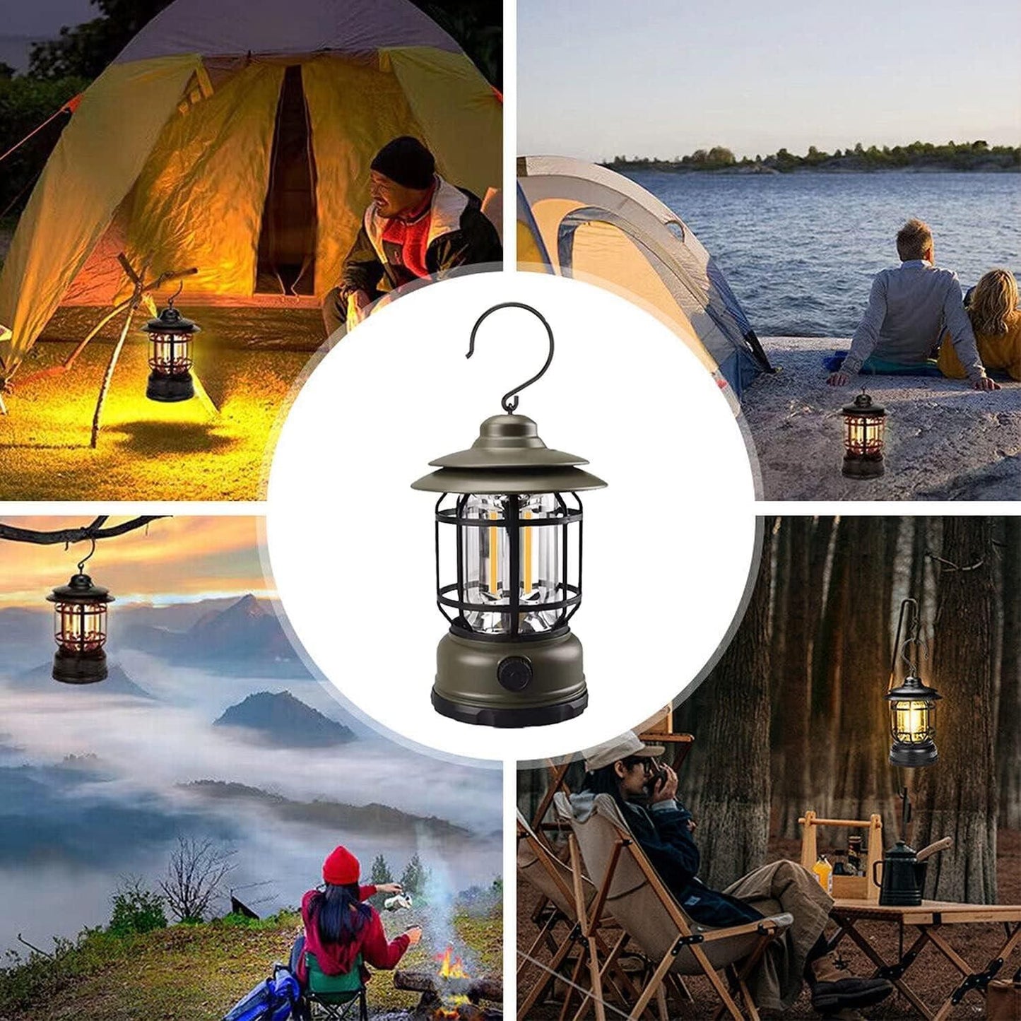 Camping Lantern Light, LED Carrying Light