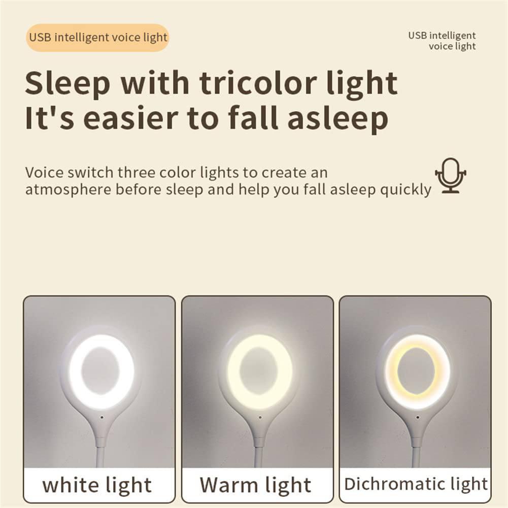 USB Clip-On Flexible Desk Lamp - Adjustable LED Reading Light