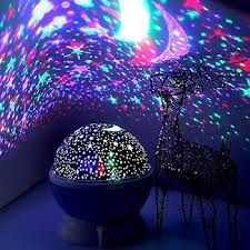 Star Master Dream Color Changing Rotating Projection Lamp